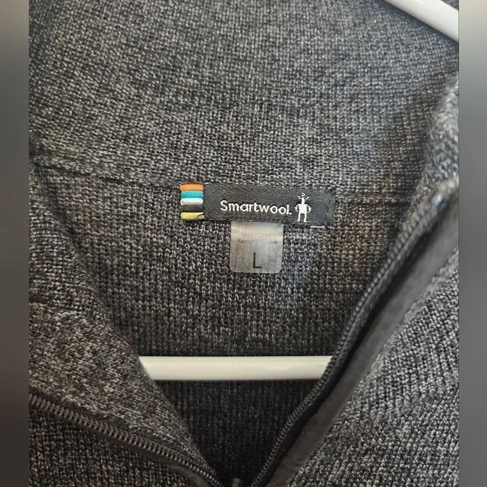 Mens Grey Smartwool Jacket - Picture 2 of 5